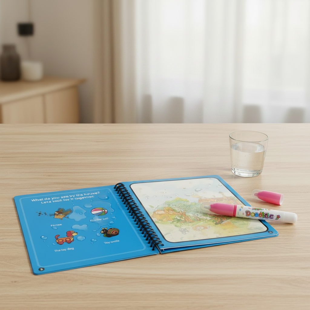 Magic Water Book - Box Removed, All Else Same